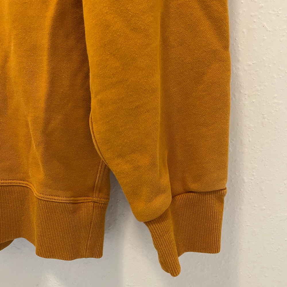 Lululemon Perfectly Oversized Retro Atheltic Crew Sweatshirt Fools Gold Cozy - Picture 8 of 10
